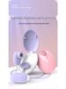Heart Box Tongue Lick Vibrator - Clitoral Stimulator with Strong Vibration for Female Pleasure and Adult Novelty.