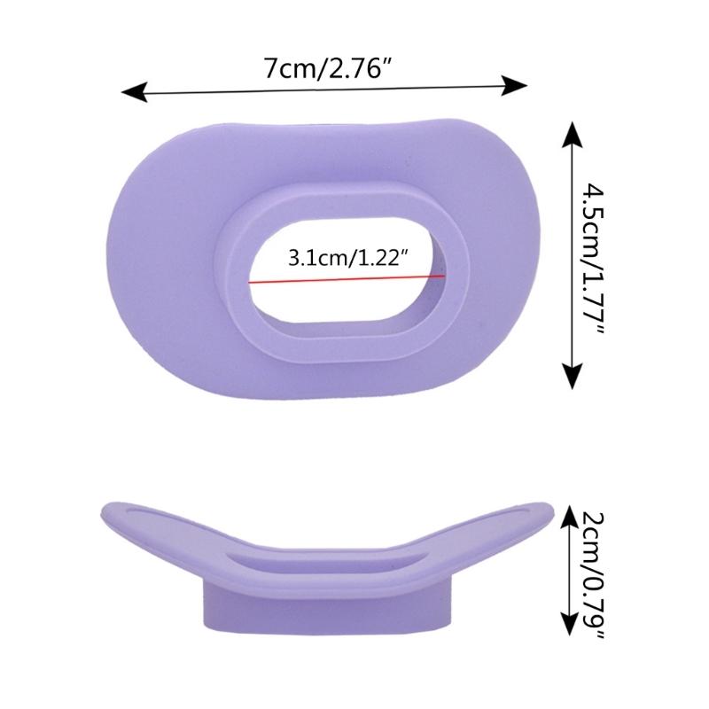 Silicone Bitings Lip Guard, Diving Breathing Device | Mouthpiece Snorkeling Diving Mouthpiece Lip Protections Mouthpiece