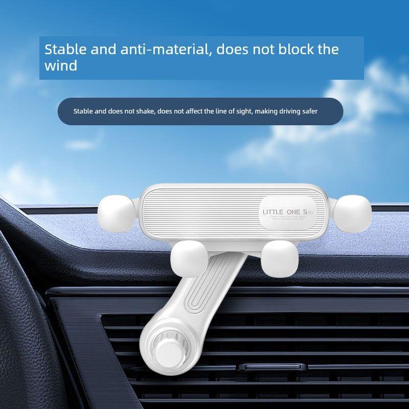 2025 New Mobile Phone Car Bracket Air Outlet Special Car Gravity Support Navigation Universal Fixed Cute