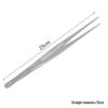 Extra Long Stainless Steel Bent Tip Tweezers for Aquatic Plants and Multi-Purpose Use.
