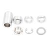 Chrome Rear Axle Spacer Kit For Softail FLST FSXT 2008-UP Classic FLSTC