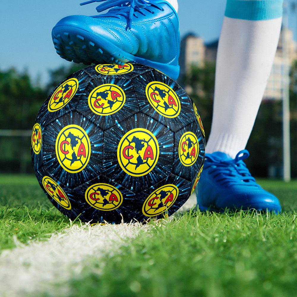 1pc Club America Soccer Ball Size 5 Indoor Soccer Ball Fashion Colorful Backyard Game - Great For Sports Fans Gift HE19