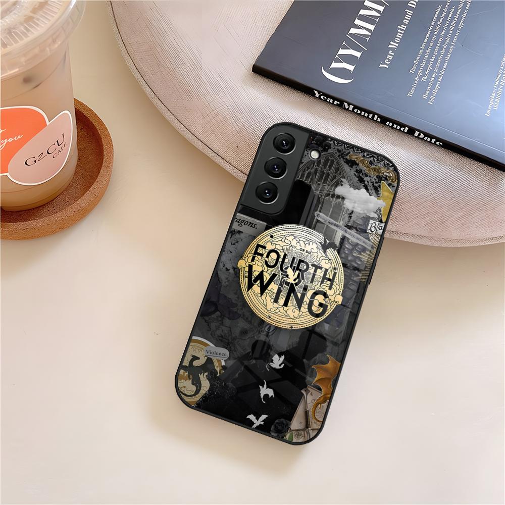 F-Fourth WingS Phone Case Glass For Samsung Galaxy S26 S25 S23 S24 S21 S22 S20 Ultra Fe Plus A15 A14 Cover