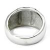 Steel Ring 'Chorégraphie' Black Silver