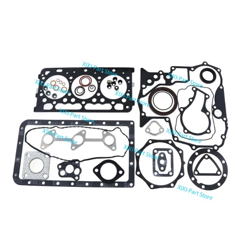 For Kubota D902 Full Gasket Kit Set Crankshaft Main Bearing Con Rod Engine Piston Ring Cylinder Head Gasket Overhaul Rebuild Kit