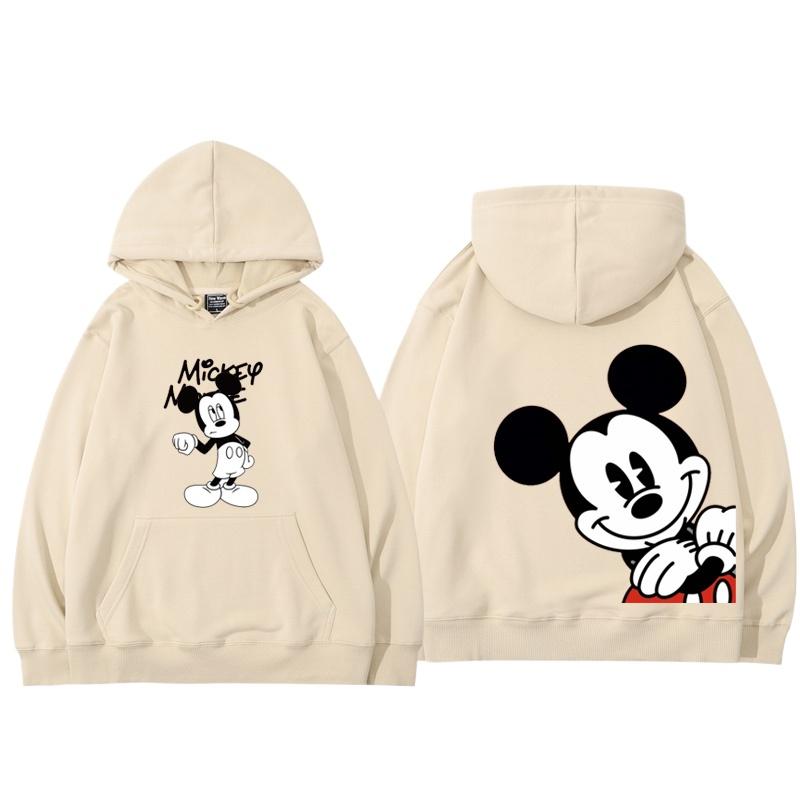 

New 2025 Listing Male and Female Couples Mickey Minnie Disney Printed Hoodie Parent-child Cartoon Printed Loose Hoodie Top 3XL