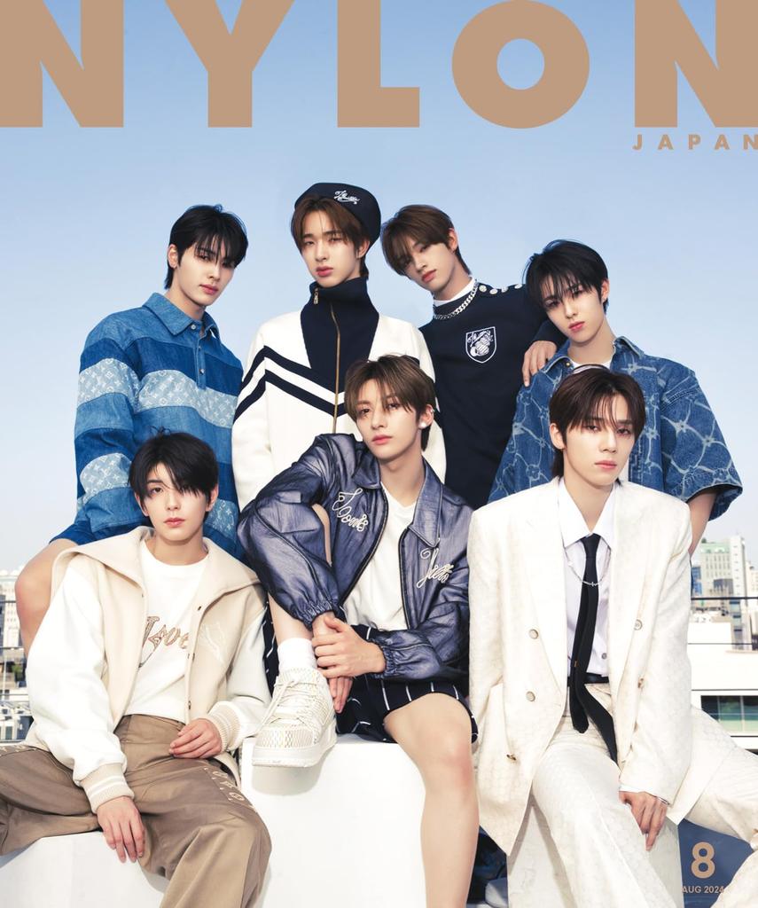 NYLON JAPAN August 2024 Issue NEXZ Guys [Magazine] [Cover / Cover INI]