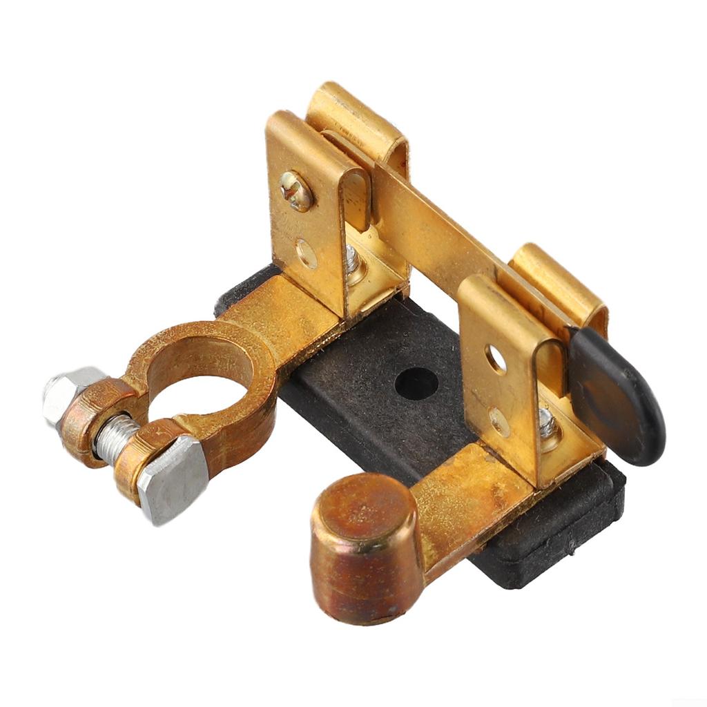 Batterietrennschalter an der oberen Säule schützt vor Kurzschlüssen 12V/24V