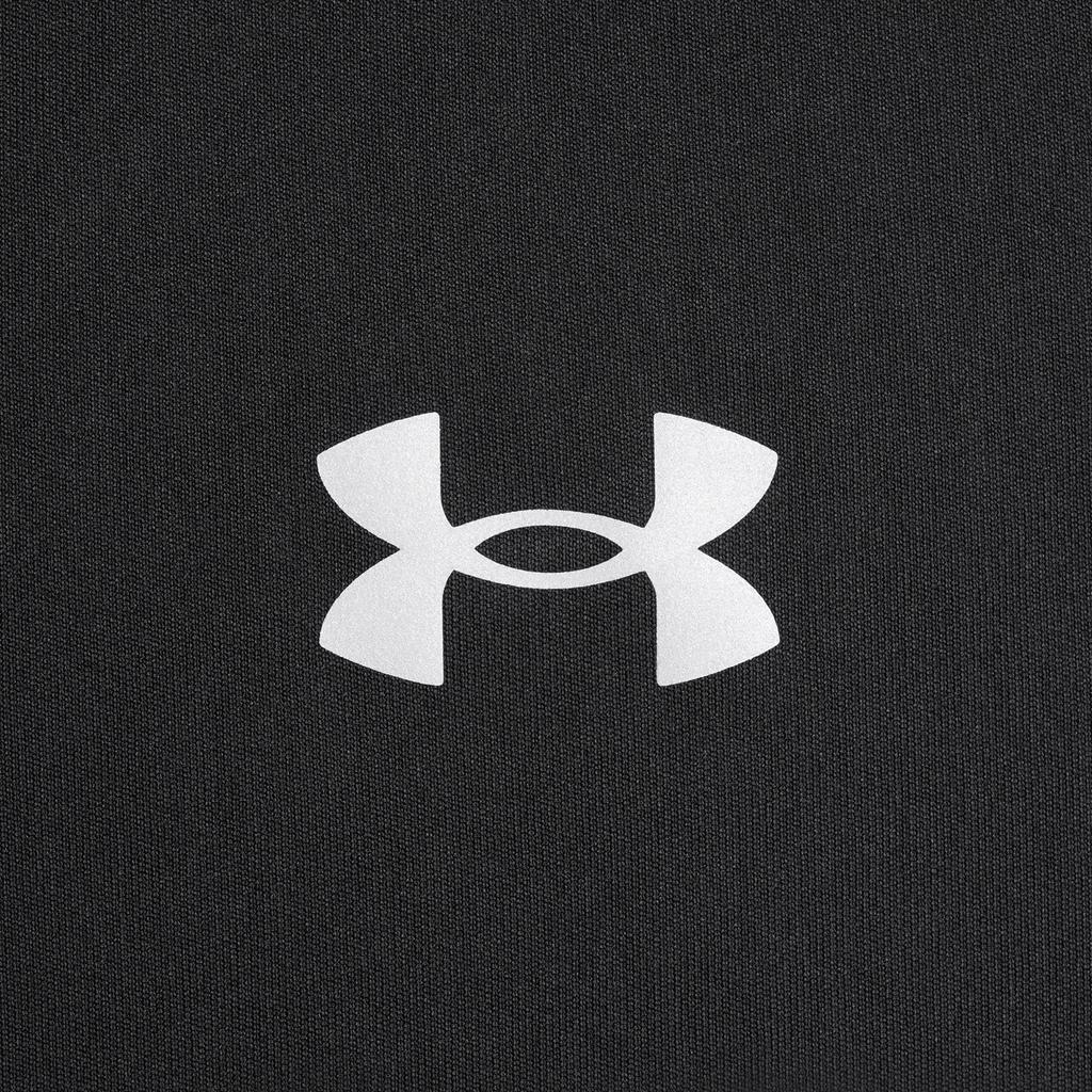 Under Armour Ef Cool Mesh Training Breathable Casual Fashion Solid Color Short Sleeve T-Shirt Men Tops Black 6014365-001