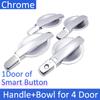 for Nissan Pathfinder R51 2004 2005 2006 2007 2008 2009 2010 2011 2012 Chrome Door Handle Cover Car Styling Accessories Stickers