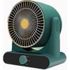 Battery Powered Portable Heater with 3 Heat Settings and Fan Option for Camping and Office Use Appliance