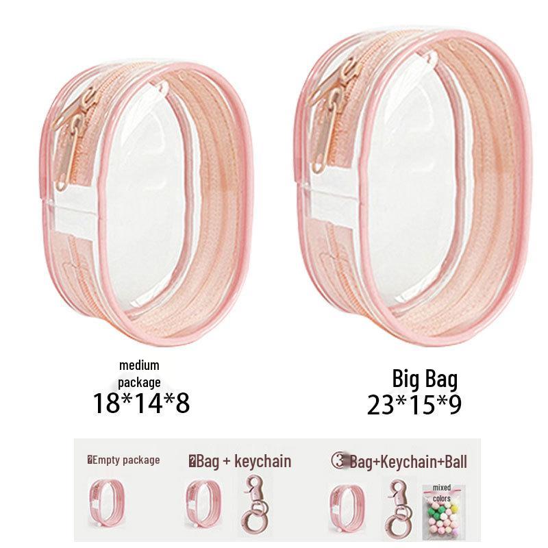 High Transparency Dustproof Plush Doll Storage Bag - Thickened, Cotton, 15cm/20cm