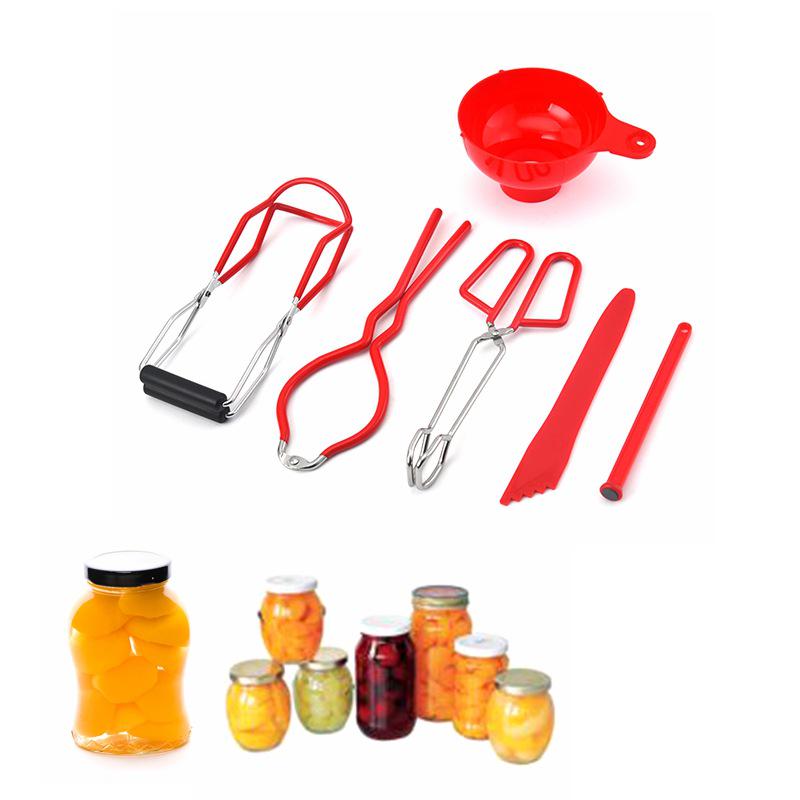 Anti-scalding Non-slip Jar Lifter Tongs Set for Jam Making