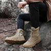 Taktické boty Sandbox Unisex Outdoor Turistika Camping Desert Vysoké tréninkové boty pro muže Kovbojské boty Pracovní boty pro muže