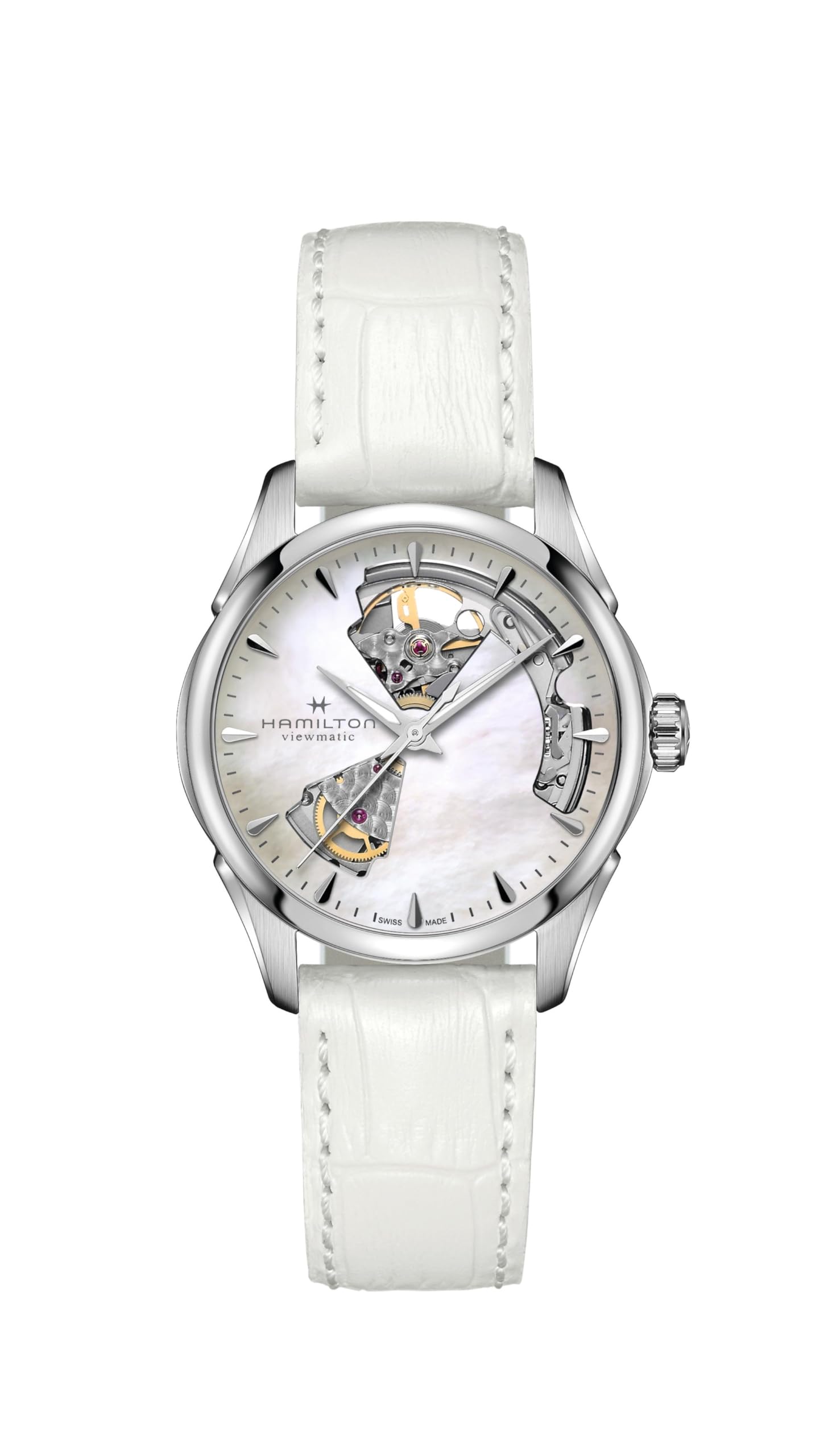 

HAMILTON Watch Genuine Warranty Jazzmaster Auto Imported H32215890 [HAMILTON] [Regular Product] Women s