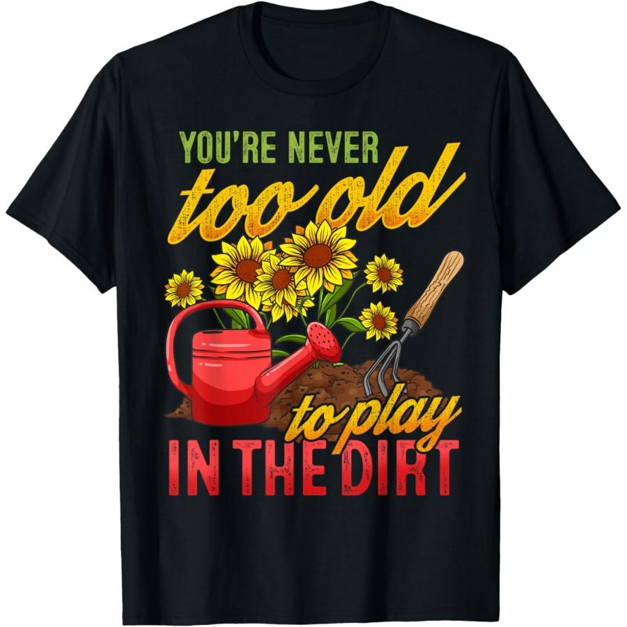 

Funny Gardening Plants Gardener T-Shirt XXXXXL чёрный