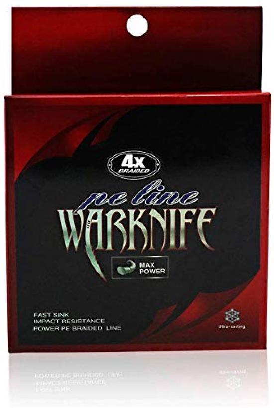 Warknife Fishing Line X4 200m Red Yellow &