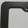 Black License Plate Frames Durable ABS Easy Installation Corrosion Resistant Car License Plate Frame