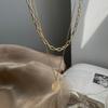 Multi Layer Choker Necklace Collar Statement Coin Pendant Necklace Women Jewelry