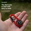 Multifunction Keychain Pocket Outdoor Carabiner Compasses Navigation Tool for Teen Adults Hiking Camping Compasses Portable