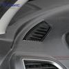 For Subaru Forester 2019 2020 2021 2022 2023 2024 Real Soft Carbon Fiber Sticker LHD RHD Car Air Outlet Frame Side of Dashboard