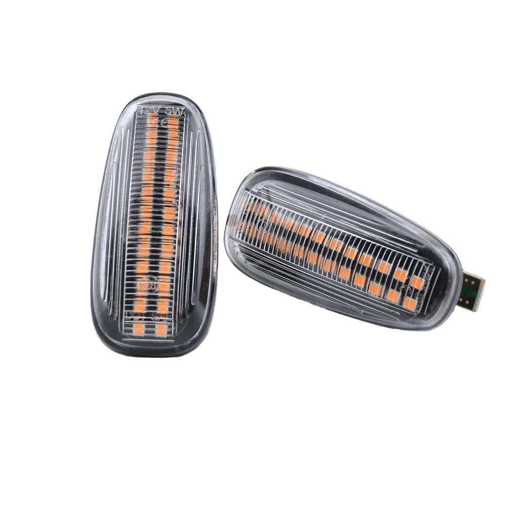 2PCS Signal Lamp Led Side Marker Light Side Indicator 12V Panel Lamp Side Repeater for Opel for Zafira A 99-05 Astra G 98-09
