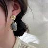 Fashion Pendant Earrings Trend Vintage Geometry  for Women  2022 Korean Jewelry Bohemia Acrylic Accessories Party Gift