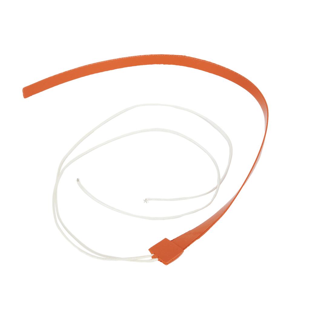 50W 12x500mm 12V Acid-resistant Silicone Thermal Heating Pads Flexible Heater Silicone Heater Heat Transfer Systems