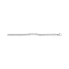 Gucci Bracciale in Argento 925 Lucido con Decorazione Intagliata Firma Bracciale Unisex 814851-J8400-8106
