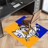 Sigma SGR Gamma Rho2 Printed Absorbent Washable Carpet, Non-Slip Bathroom Mats, Kitchen Rugs, Yoga Mat,Living Room Entrance, Camping Picnic Rugs