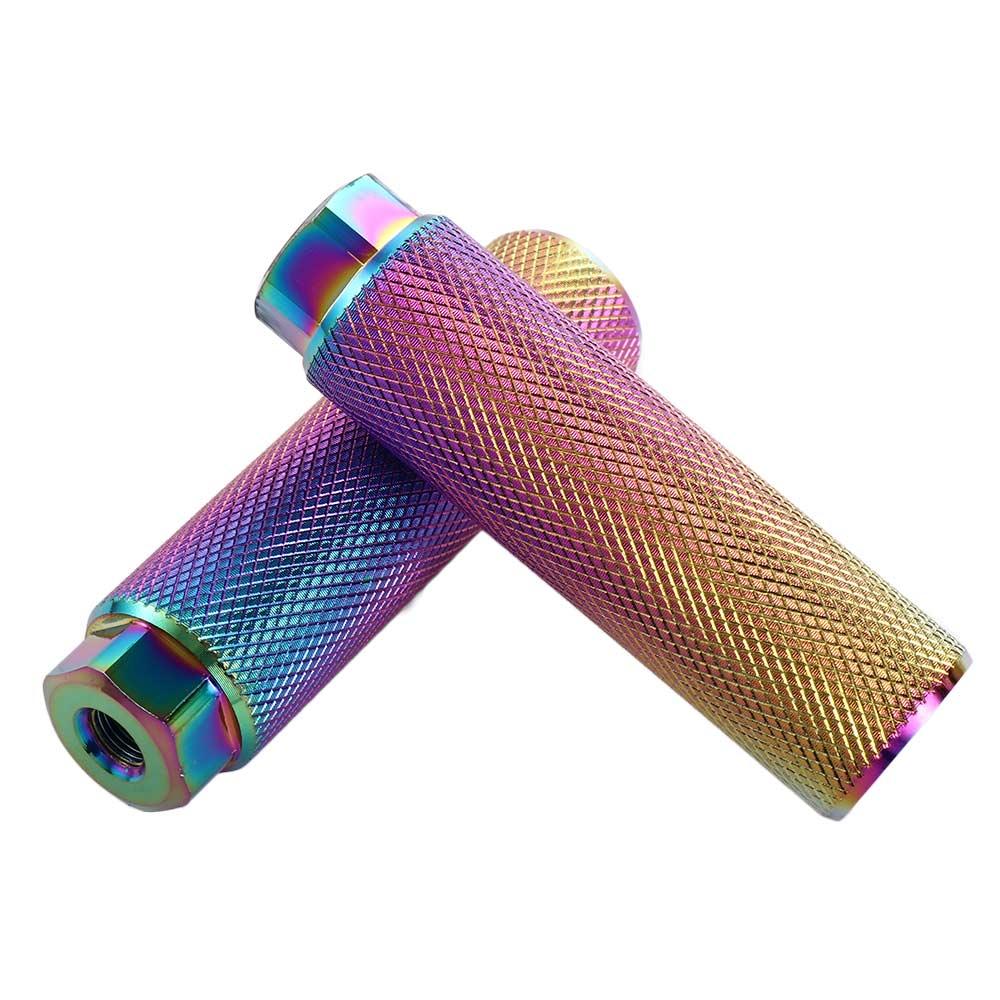 3/8'' Axle Mountain Bike BMX Pegs Cycling Stunt Pegs Bike Pegs Bicycle Pedals Bike Footrest Lever