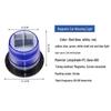 Magnetic Mount LED Solar Strobe Light for Car Roof & Traffic Barriers