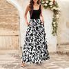 Women's Flowing Dresses Women's Summer Dresses Casual  Long Dresses Cute Floral Long Dresses