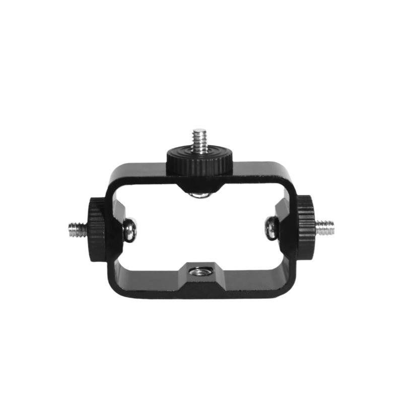 Universal Multi-Camera Live Streaming Stand with Three-Position Phone Clip, Gimbal, and Adjustable Tripod