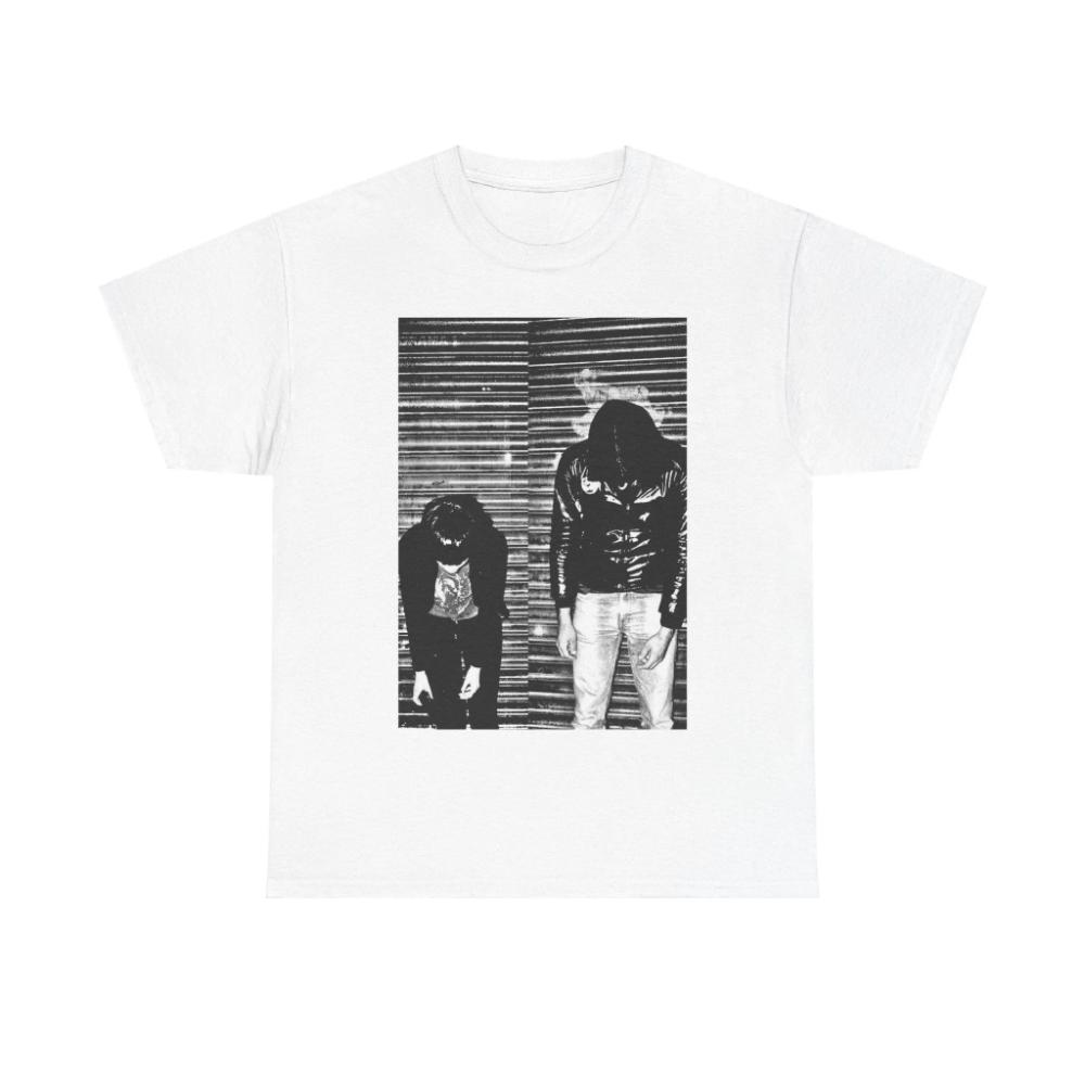 Crystal Castles Album Cover Tshirt Album Tour Merchandise Couple Casual Loosefitting Streetwear Shirt Oversized T Shirt