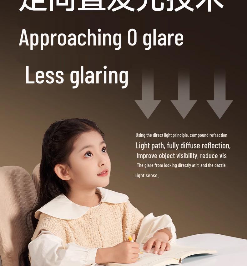 Full Spectrum Eye Protection Lamp – Anti-Blue Light Floor Light for Bedrooms, Desks, Pianos, and Student Reading.