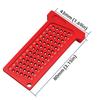 Woodworking Metric/Inch T-Square Hole Scribing Pocket Ruler Line Drawing Marking Gauge Carpenter Right Angle Protractor Layout
