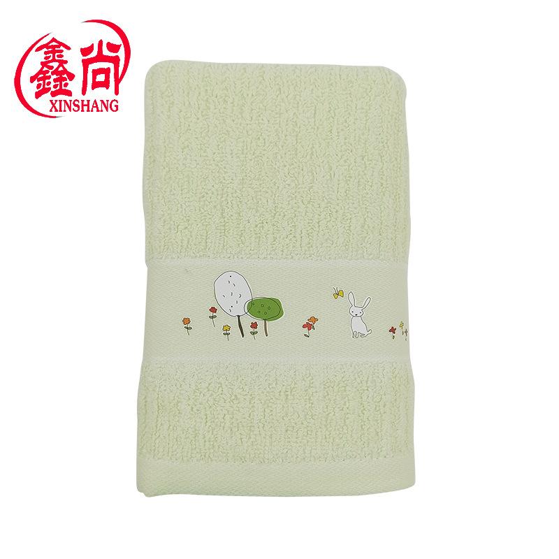 Towel pure cotton face towel cartoon offset printing broken file household face towel supermarket wine daily necessities towel