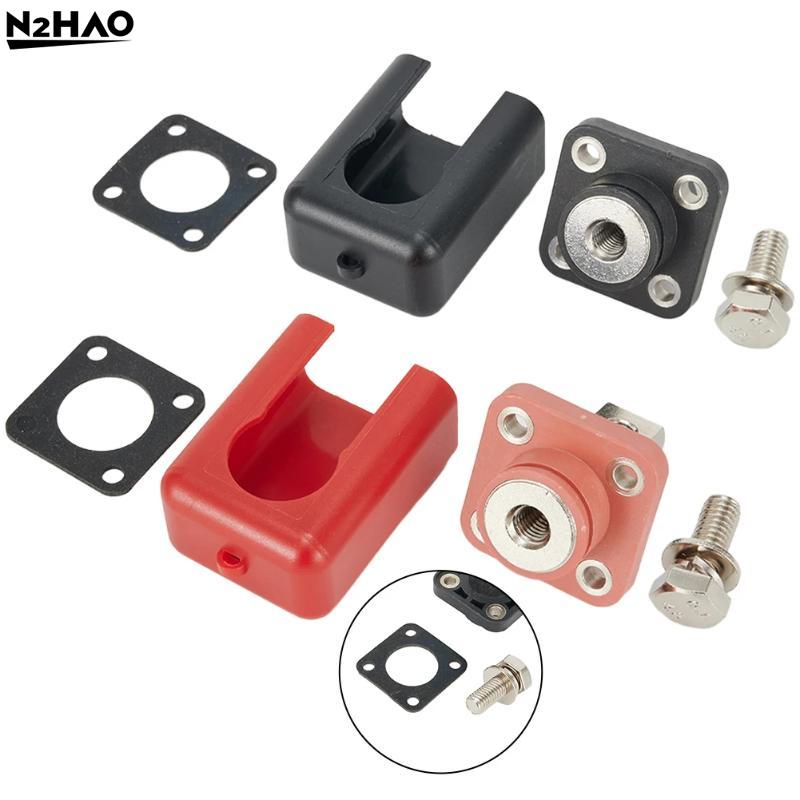1Set Battery Storage Terminal Post 100A 120A Terminal Post All-Copper Lithium Battery Energy Storage Terminal Battery Connector