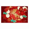 Red Gold Chinese New Year Decoration Lion Dance Horse Year Photography Background Spring Festival New Style Banner
