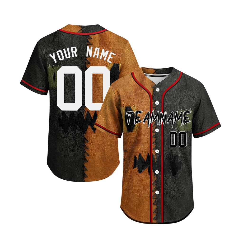 Custom Baseball for Men Women Unisex Halloween Costume Sports Top