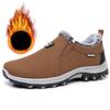 Men's Snow Boots Slip-On Shoes Fashionable Casual Winter Boots