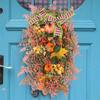 Fall Wreaths For Front Door, Artificial Leaf Pumpkin Berry Wreath For Wreath Indoor Outdoor Decorations