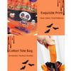 Pumpkin Pattern Design Halloween Candy Tote Bag Handheld Halloween Gift Handbag  Cookies Candy