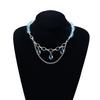 Irregular Shaped Beaded Geometric Necklace Bracelet For Women Jewelry Accessries Gift