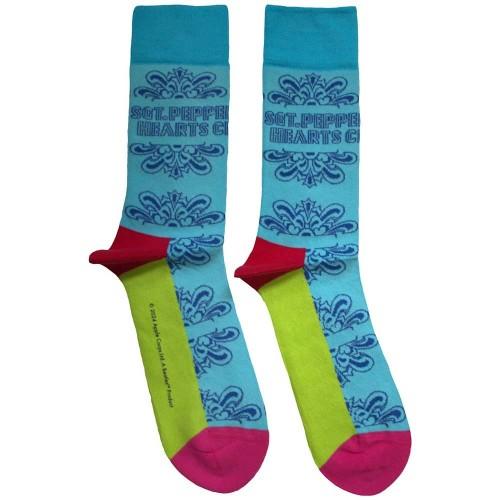 The Beatles Unisex Adult Sgt Pepper Text Outlines Socks