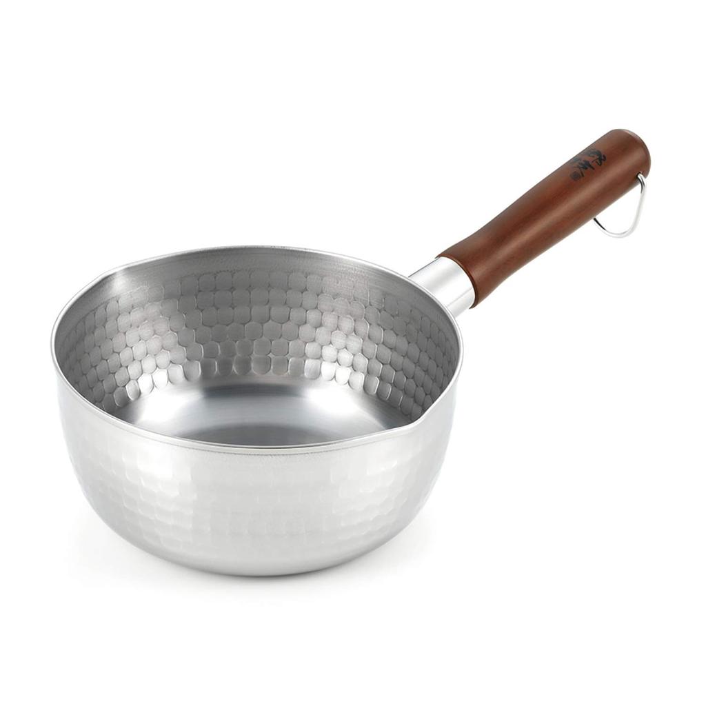 Yoshikawa Stainless Steel Yukihira Pot 18cm Gougi 1900ml Simple Fire Compatible Made In Japan YJ2553 1.9L IH/Open Tsubame-Sanjo
