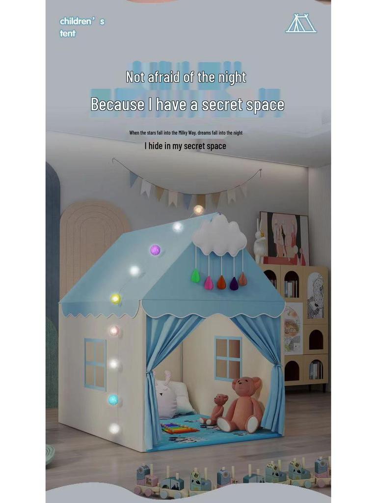 Children's Indoor Princess Castle Play Tent for Toddlers: Dreamy Playhouse for Girls