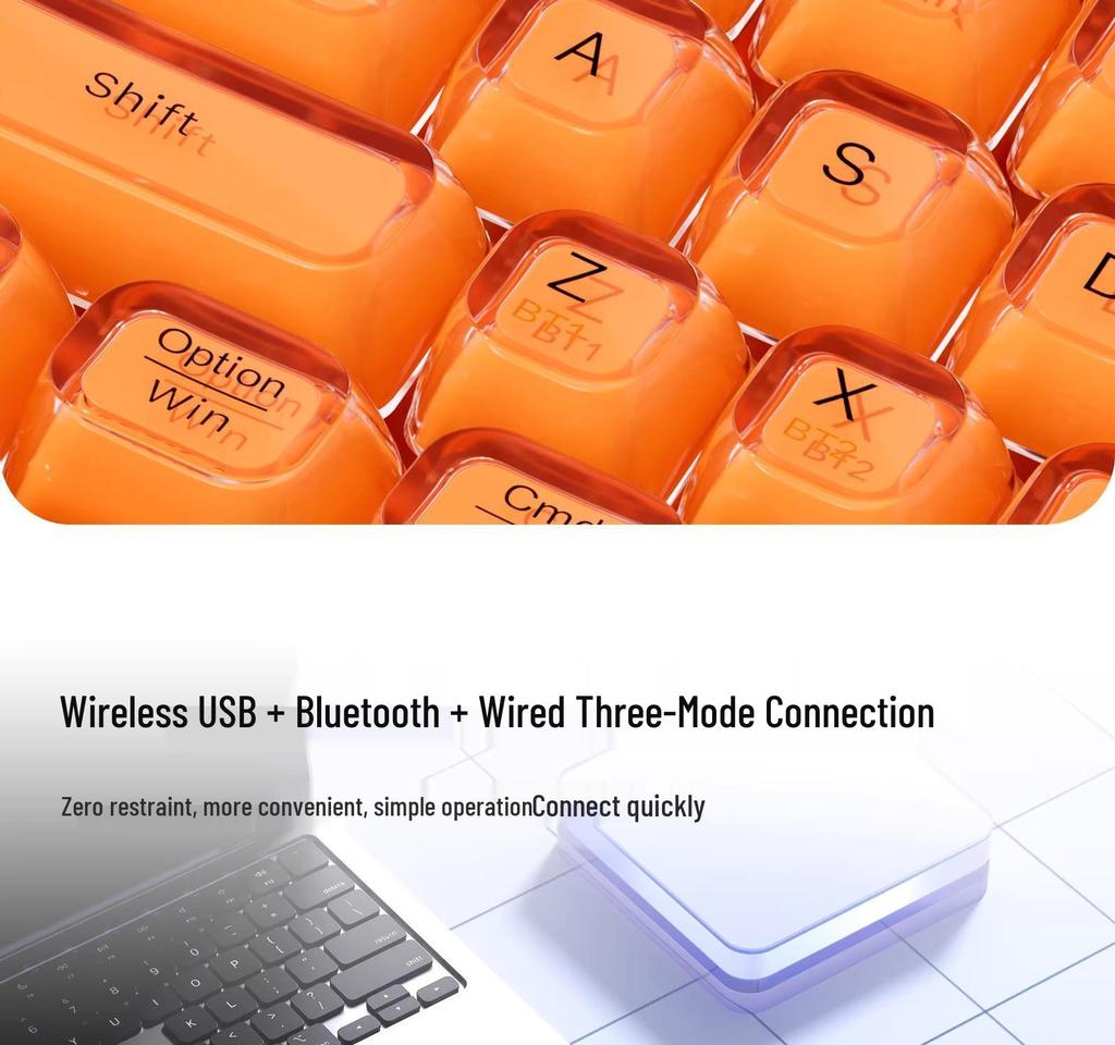 Skyscraper SK-711CDM RGB Wireless Gaming Keyboard