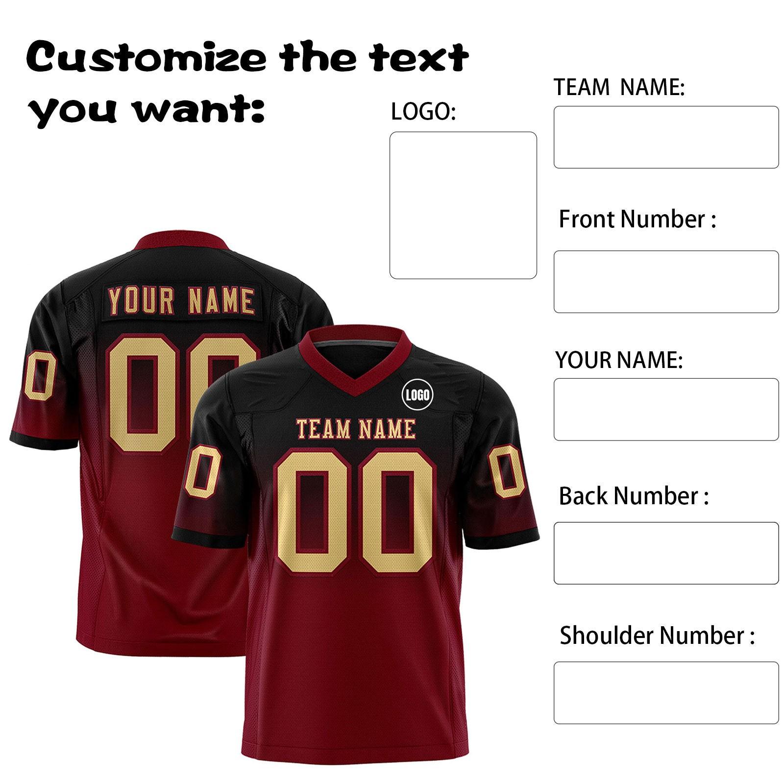 

Индивидуальные футбольные майки с персонализированным напечатанным названием и номером команды, спортивная форма для мужчин, женщин, молодежи S винный